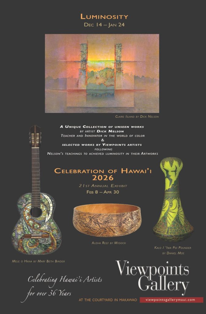 Luminosity - Celebration of Hawai'i 2026 Poster
